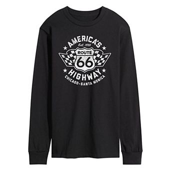 Men's Americas Highway Long Sleeve Graphic Tee