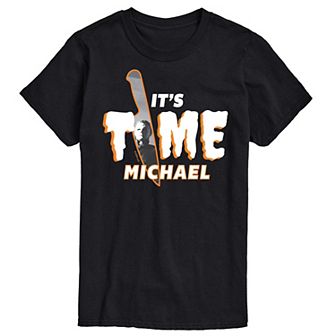 Big & Tall Haloween II Its Time Graphic Tee