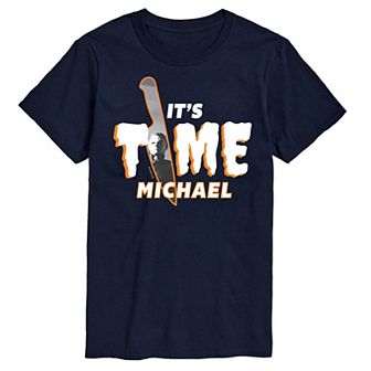 Big & Tall Haloween II Its Time Graphic Tee