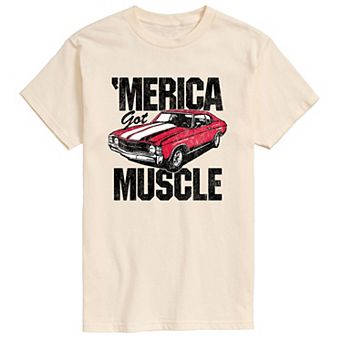 Men's 'Merica Got Muscle Car Graphic Tee