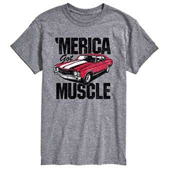 Men's 'Merica Got Muscle Car Graphic Tee