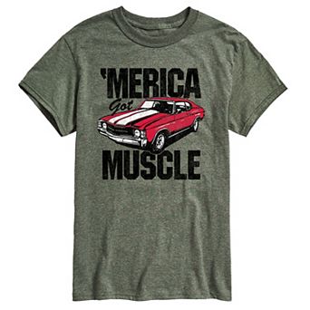 Men's 'Merica Got Muscle Car Graphic Tee