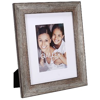 Malden Matted Silver/Bronze Tone Picture Frame