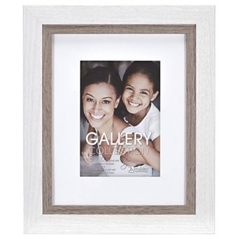 Malden White Matted Wall Frame
