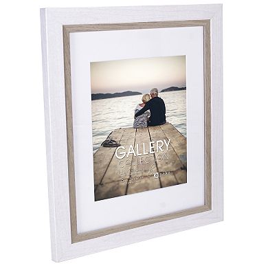 Malden White Matted Wall Frame