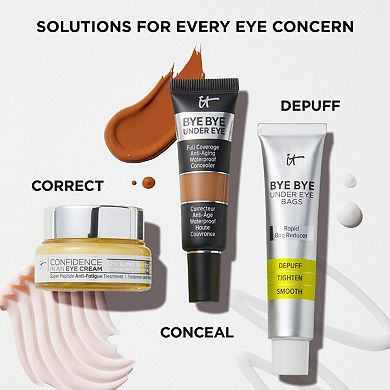 Bye Bye Under Eye Bags Daytime Treatment for Eye Bags, Puffiness and Crepey Skin