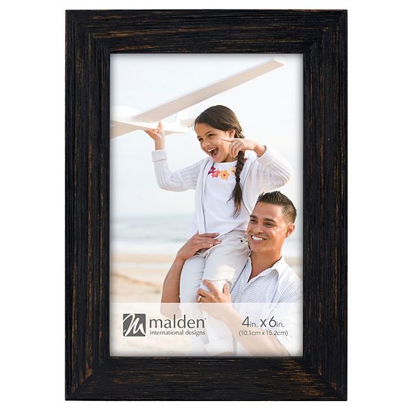 Malden Distressed Black Frame