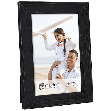 Malden Distressed Black Frame