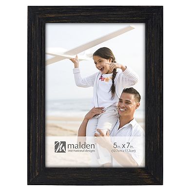 Malden Distressed Black Frame