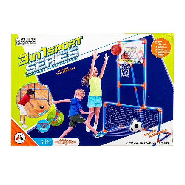 Aojie Toys 3 'N 1 Sport Set