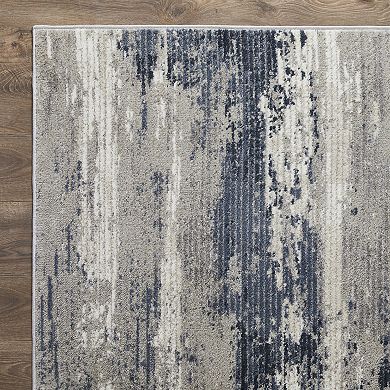Loomaknoti Carleigh Arnald Blue Area Rug