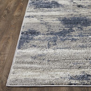 Loomaknoti Carleigh Arnald Blue Area Rug