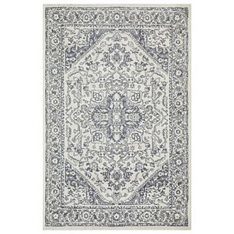 Loomaknoti Carleigh Armili Blue Area Rug
