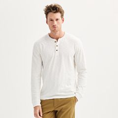 Mens Cove Waffle Henley  Long sleeve henley, Henley, Shirt tail