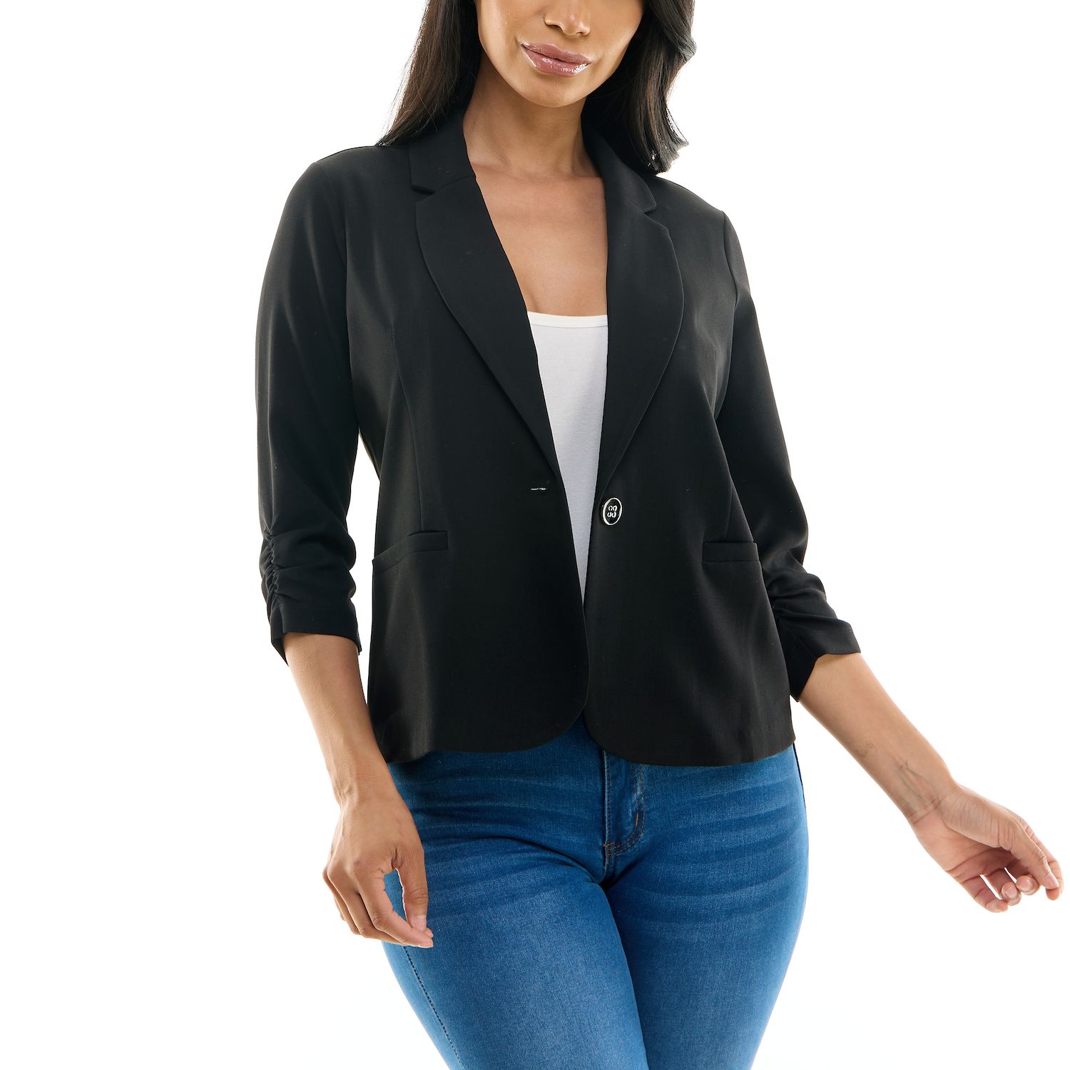 Kohls black blazer sale