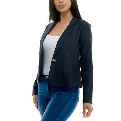 Women's Nina Leonard Crop Blazer