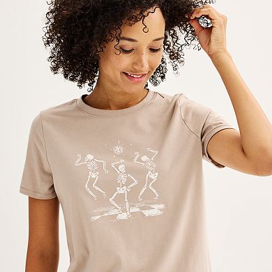 Women's Sonoma Goods For Life® Halloween/Fall Short Sleeve Graphic Tee