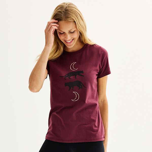 Women's Sonoma Goods For Life® Halloween/Fall Short Sleeve Graphic Tee