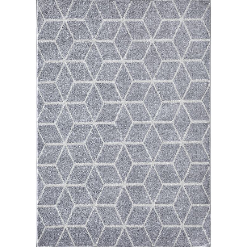 Loomaknoti Kissandrah Ber Gray Area Rug, Grey, 10X13 Ft