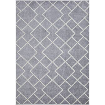 Loomaknoti Kissandrah Ble Gray Area Rug
