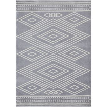 Loomaknoti Kissandrah Bay Gray Area Rug