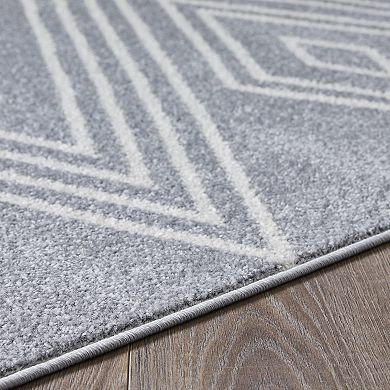 Loomaknoti Kissandrah Bay Gray Area Rug