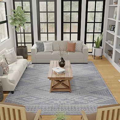 Loomaknoti Kissandrah Bay Gray Area Rug