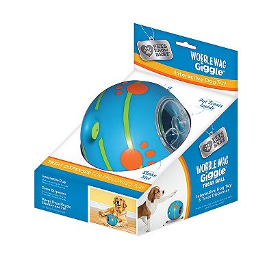 Pet Knows Best Wobble Wag Giggle Treat Ball Dog Toy