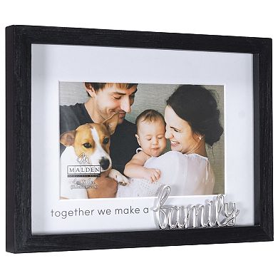 Malden Family Black Bordered 4" x 6" Frame