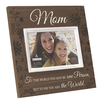 Malden Mom Sunwashed Woods 4" x 6" Frame
