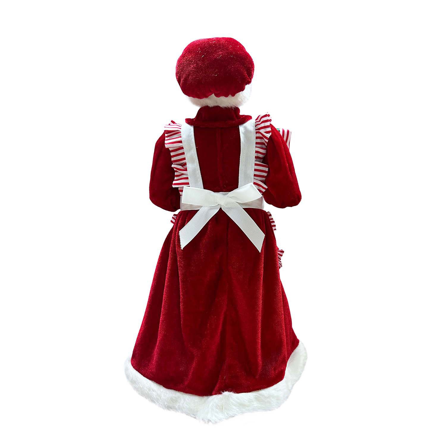 St Nicholas Square Mrs Claus Figurine Floor Decor   6332060 ALT