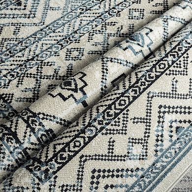 Everwash Treasure Cambria Southwest Geometric Area Rug