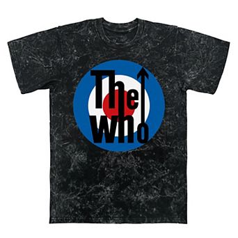 Men's The Who Target Mineral Wash Graphic Tee