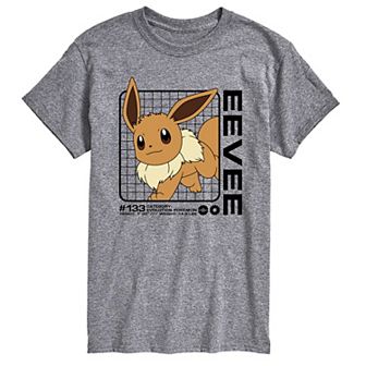 Men's Pokemon Eevee Stats Graphic Tee