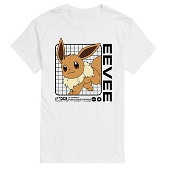 Men's Pokemon Eevee Stats Graphic Tee