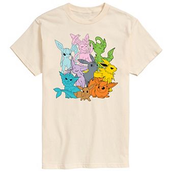 Men's Pokemon Eevolutions Graphic Tee