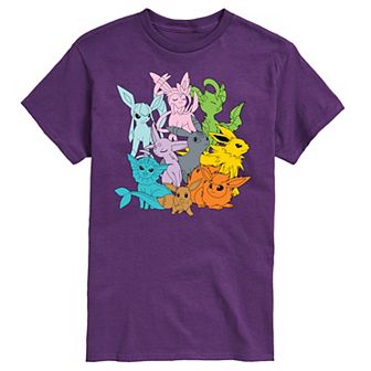 Men's Pokemon Eevolutions Graphic Tee