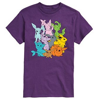 Men's Pokemon Eevolutions Graphic Tee