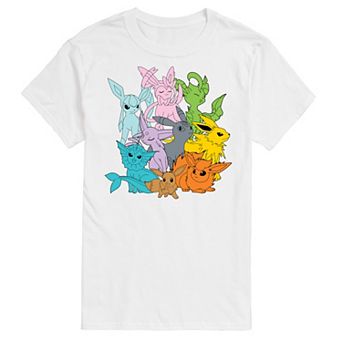 Men's Pokemon Eevolutions Graphic Tee