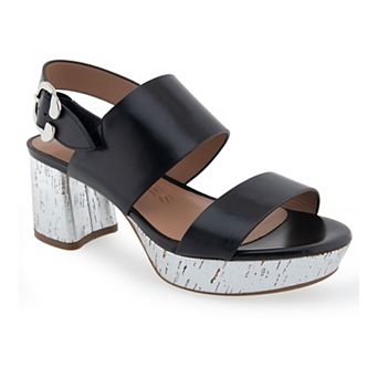 Aerosoles Camera Women's Leather Platform Sandals