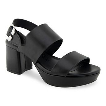 Aerosoles Camera Women's Leather Platform Sandals