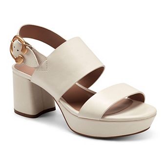 Aerosoles Camera Women's Leather Platform Sandals