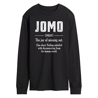 Men's JOMO Long Sleeve Graphic Tee