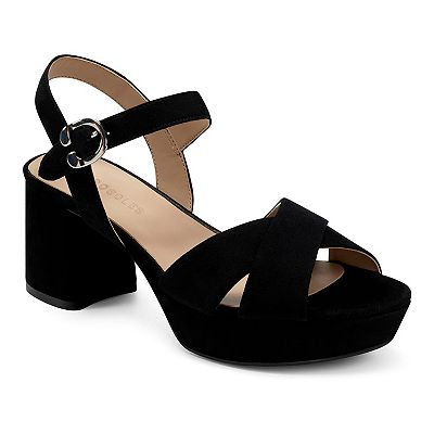 Aerosoles Cosmos Women's Suede Platform Sandals