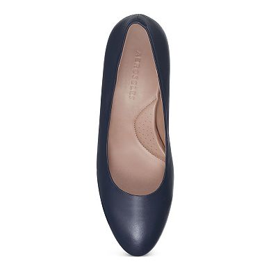 Aerosoles Inner Circle Women's Leather Wedge Heels
