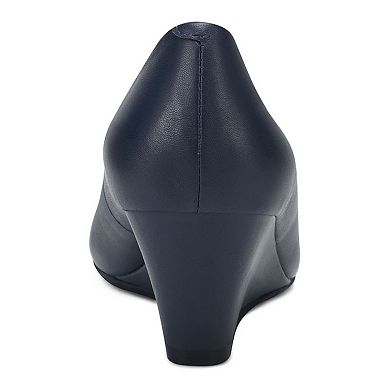 Aerosoles Inner Circle Women's Leather Wedge Heels