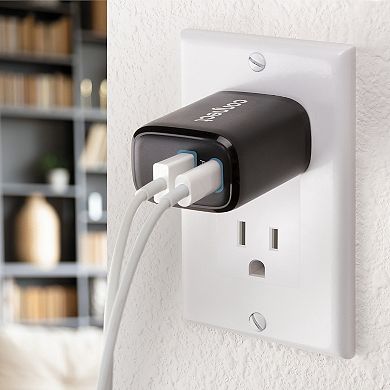 Connect Dual USB Port Wall Charger