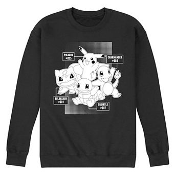 Men's Pokemon Labels Fleece