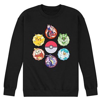 Men's Pokemon Sparkle Badges Fleece