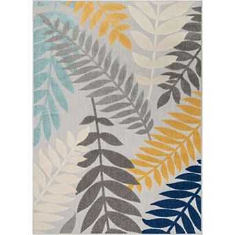 Well Woven Dorado Mariah Modern Floral Indoor Outdoor Area Rug